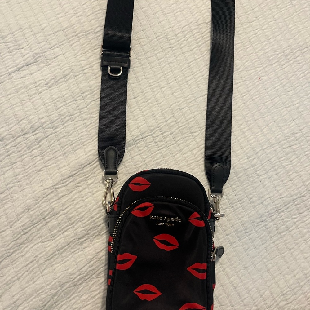 Kate Spade Lip Print Crossbody Bag